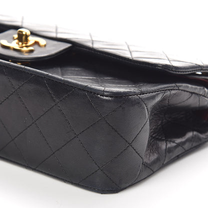 Chanel Lambskin Quilted Small Double Flap Black 11 of 15