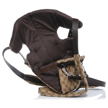 Gucci Monogram Baby Carrier Ebony 3 of 7