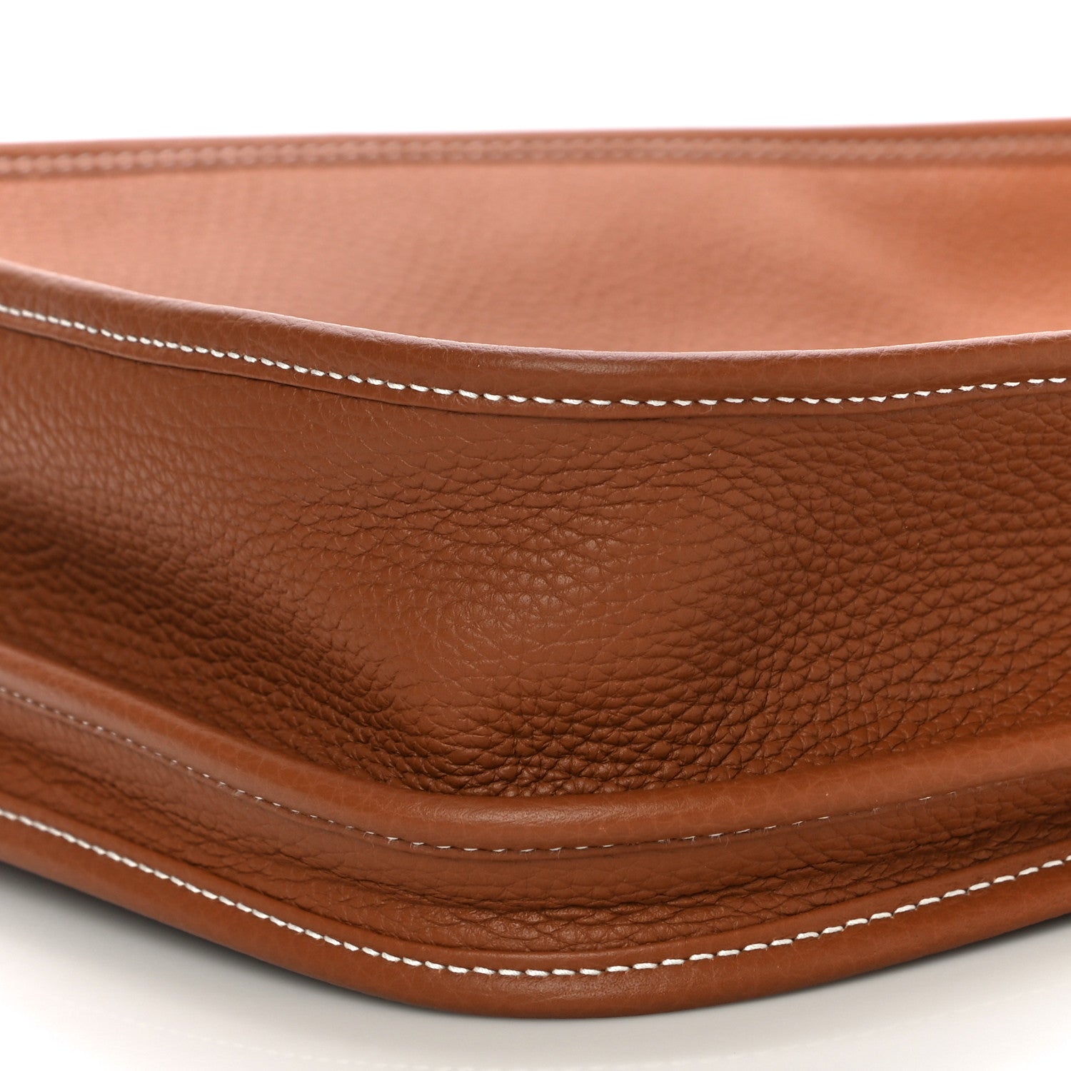 Hermes Taurillon Clemence Evelyne III PM Gold 9 of 10