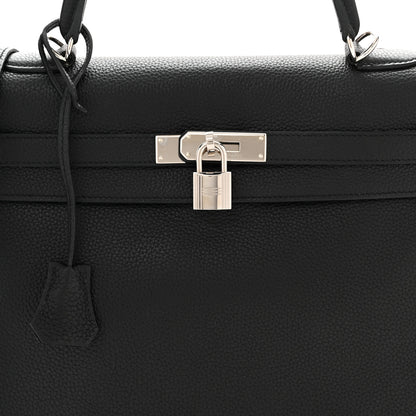 Hermes Togo Kelly Retourne 35 Black 8 of 12