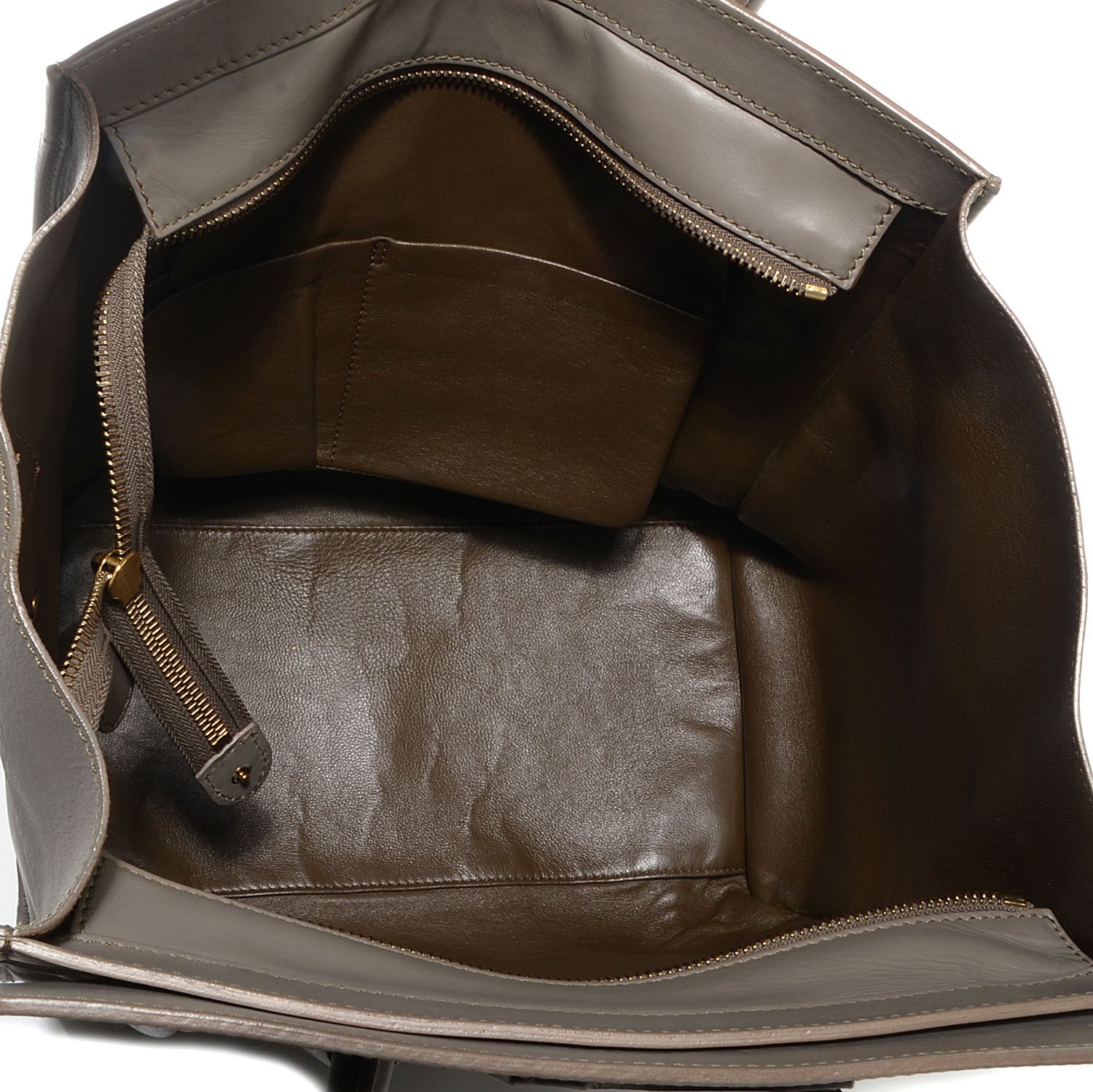 Celine Smooth Calfskin Mini Luggage Souris 6 of 11
