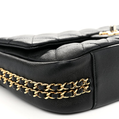 Chanel Caviar Quilted Small CC You Flap Black 9 of 10