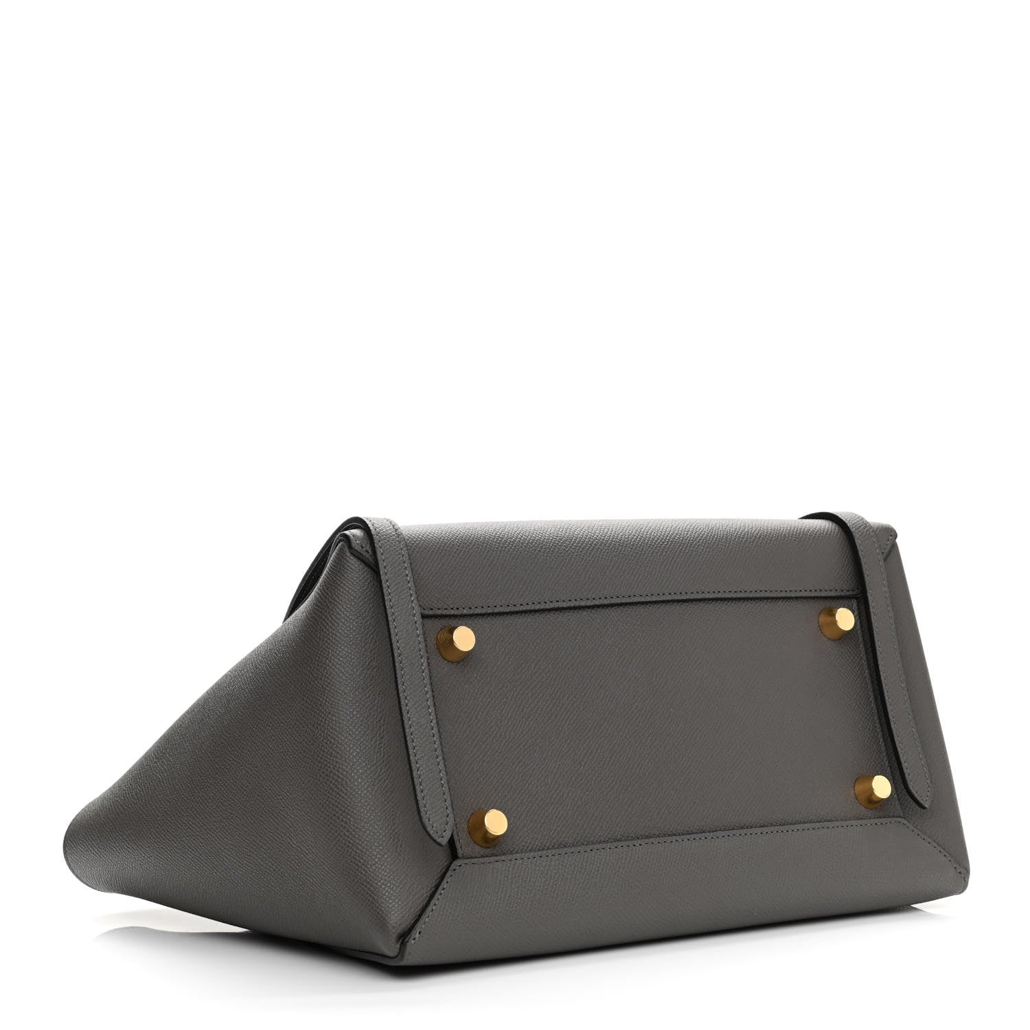 Celine Grained Calfskin Mini Belt Bag Grey 4 of 10