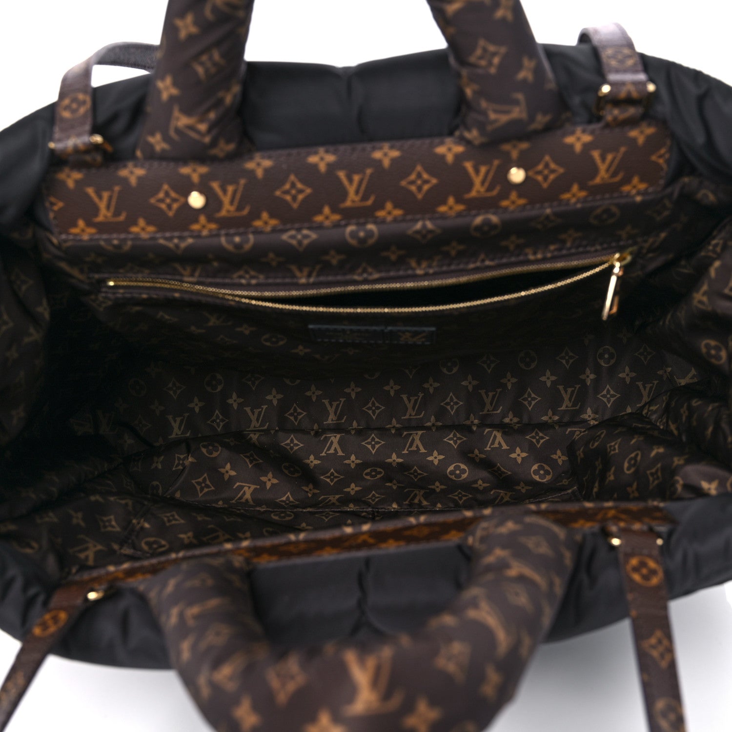 Louis Vuitton Econyl Monogram Pillow Giant Onthego GM Black 5 of 8