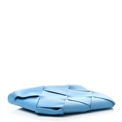 Bottega Veneta Nappa Maxi Blown Up Intrecciato Pouch Clutch Swimming Pool 4 of 8