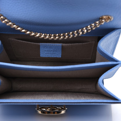 Gucci Dollar Calfskin Small Interlocking G Shoulder Bag Mineral Blue 5 of 17