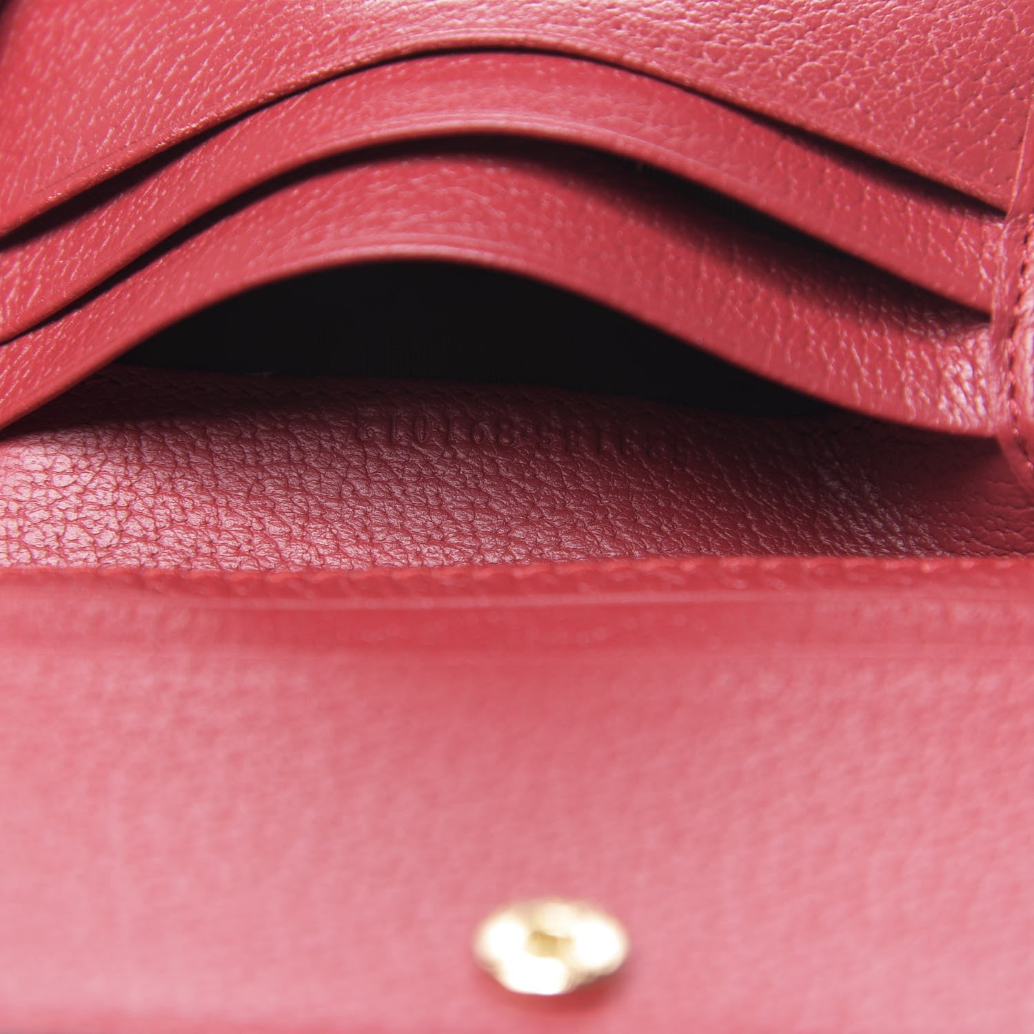 Gucci GG Supreme Monogram Flora Web Ophidia Card Case Red 6 of 6