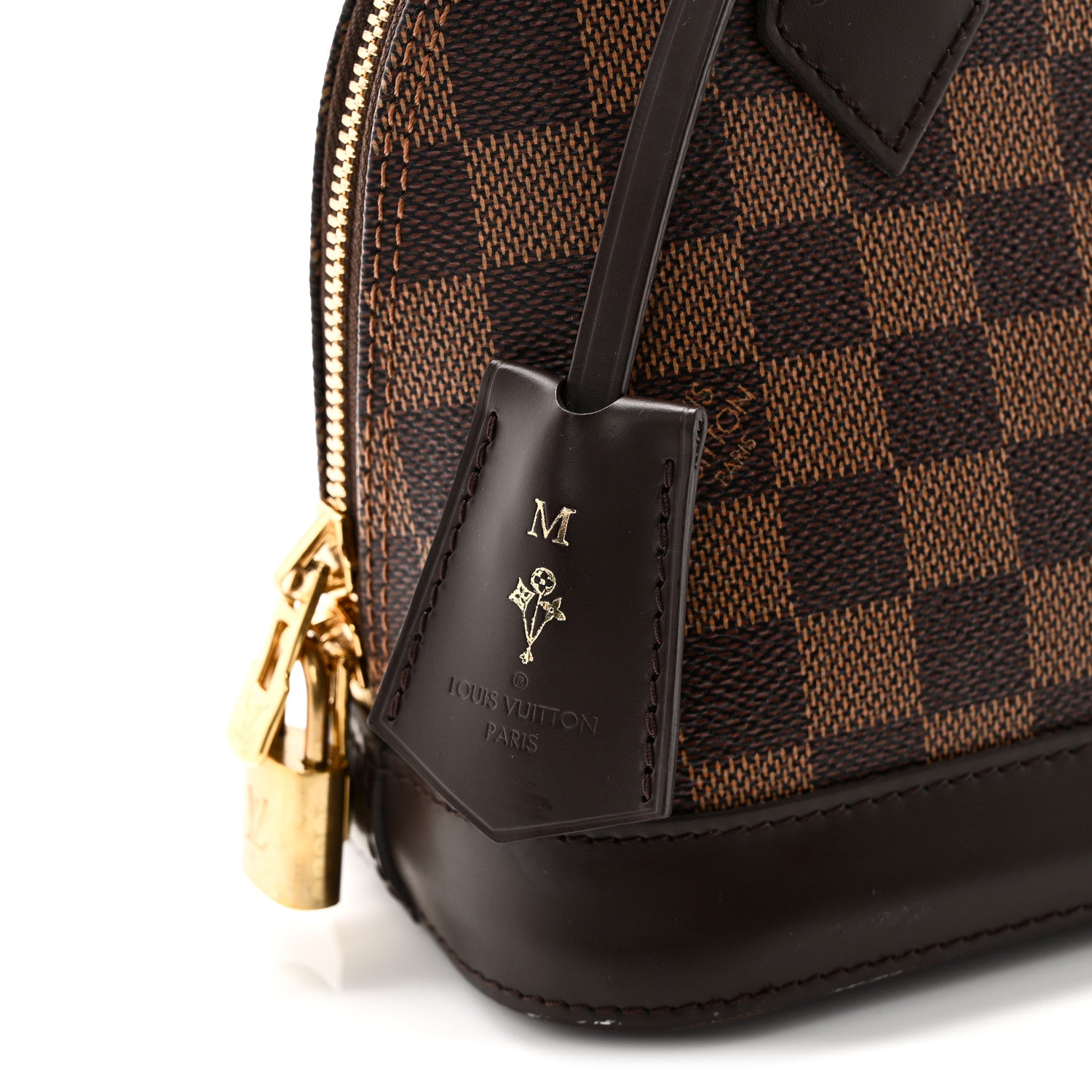 Louis Vuitton Damier Ebene Alma BB 7 of 10