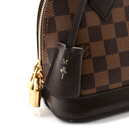 Louis Vuitton Damier Ebene Alma BB 7 of 10
