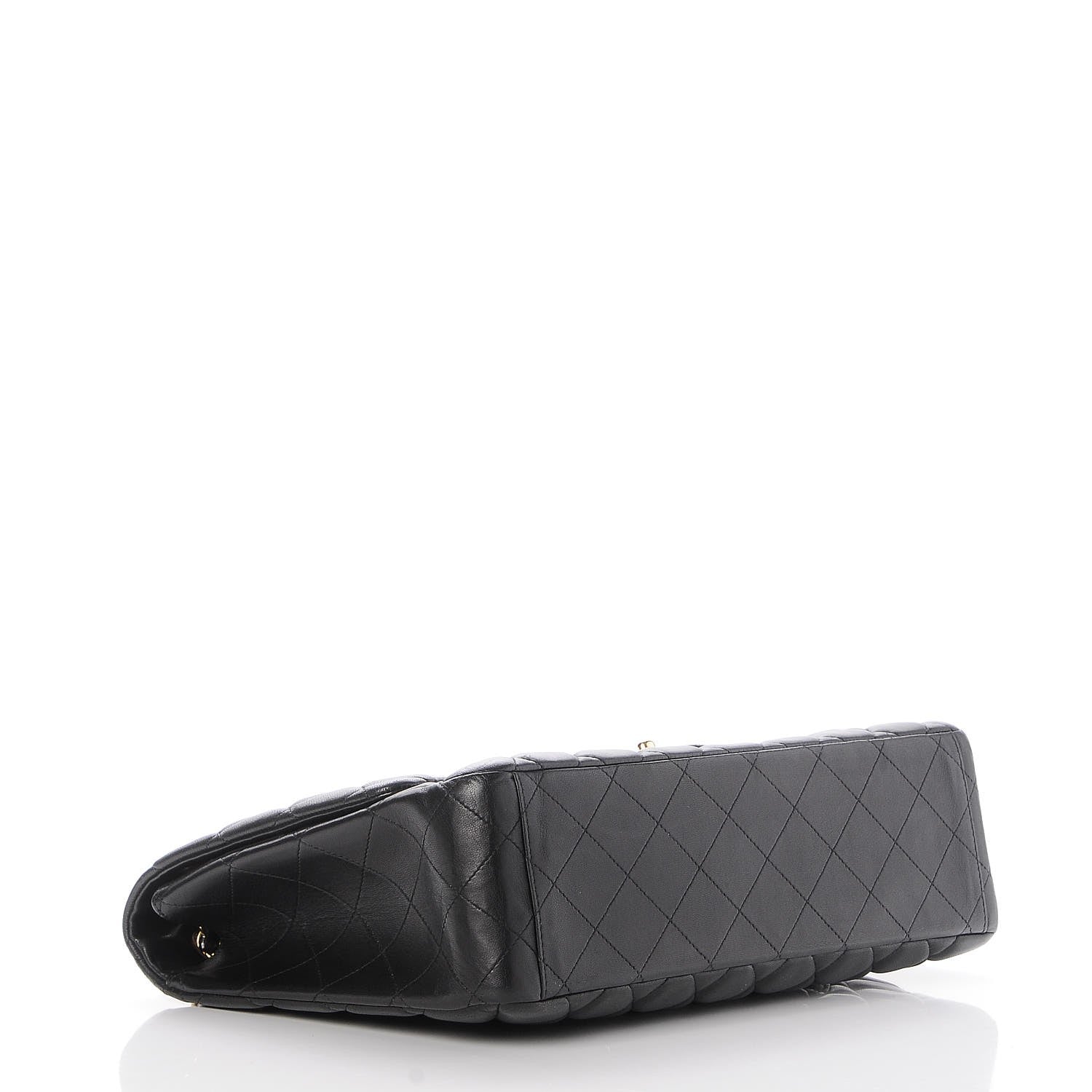 Chanel Lambskin Quilted Maxi Single Flap Black 5 of 9