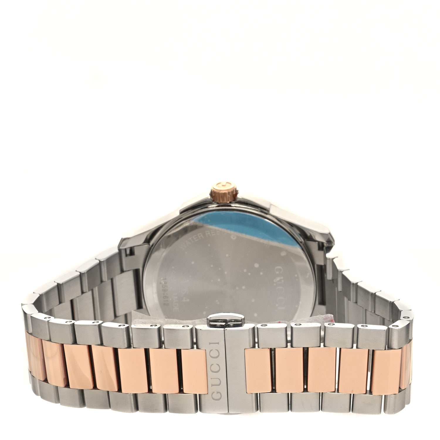 Gucci Stainless Steel 38mm G-Timeless Two Tone Quartz Watch 3 of 4