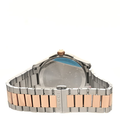 Gucci Stainless Steel 38mm G-Timeless Two Tone Quartz Watch 3 of 4
