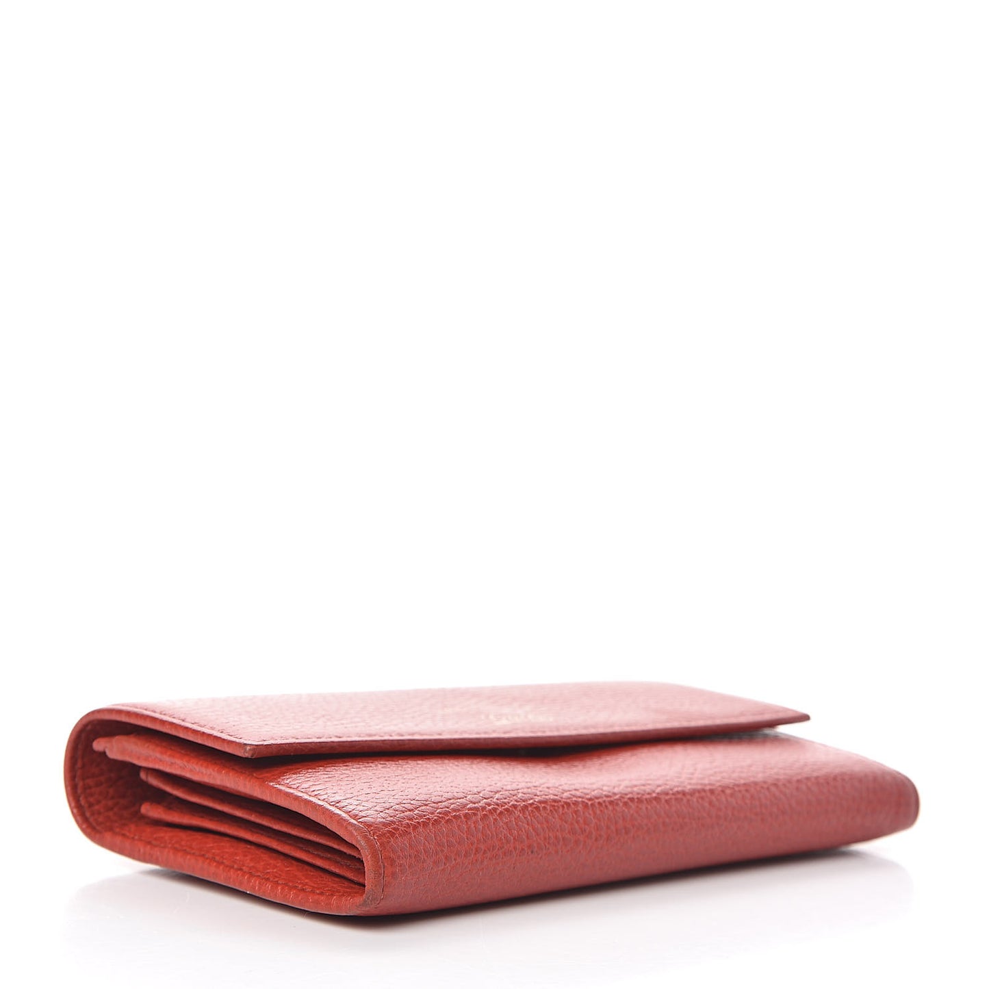 Dollar Calfskin Swing Continental Wallet Oxidation