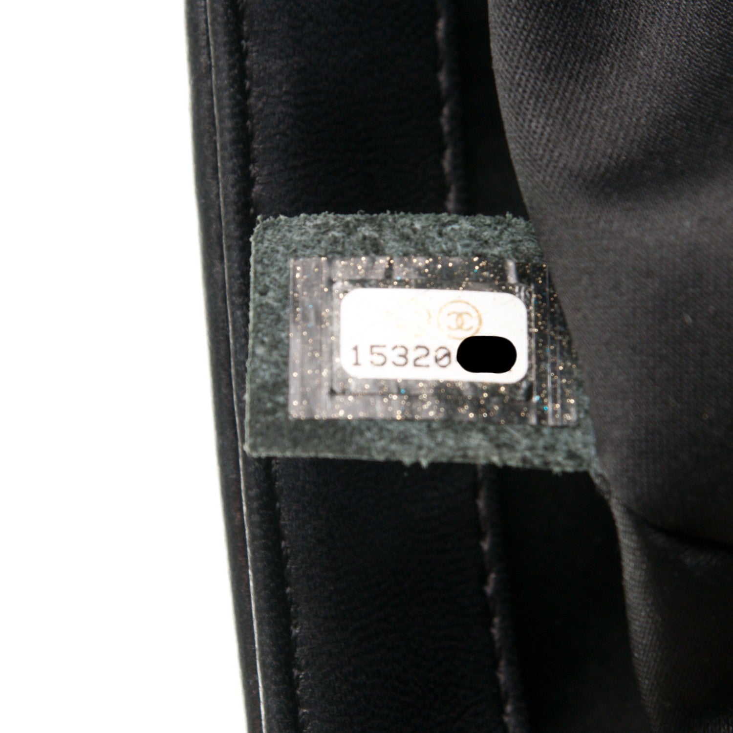 Chanel Sequin Lambskin Jumbo Moonlight on Water Flap Black 8 of 9