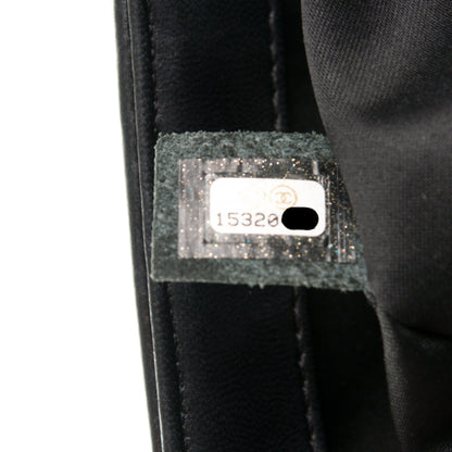 Chanel Sequin Lambskin Jumbo Moonlight on Water Flap Black 8 of 9