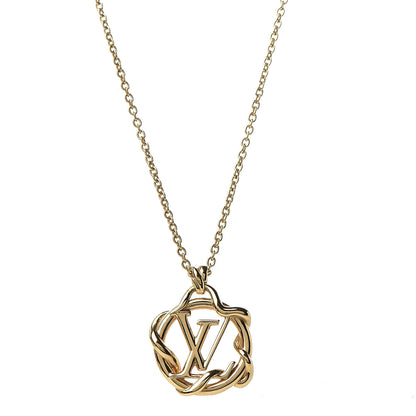 Louis Vuitton Metal Garden Louise Necklace 6 of 7