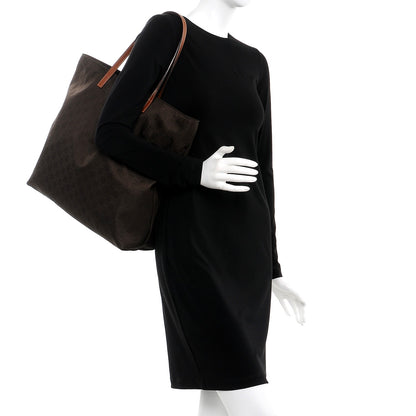 Gucci Nylon Monogram Large Tote Cocoa Brown 2 of 11