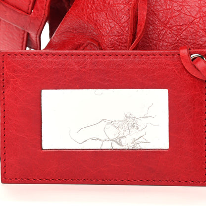 Balenciaga Agneau Arena Giant 12 Silver Hardware Part Time Coquelicot Rouge Coquelicot 8 of 13