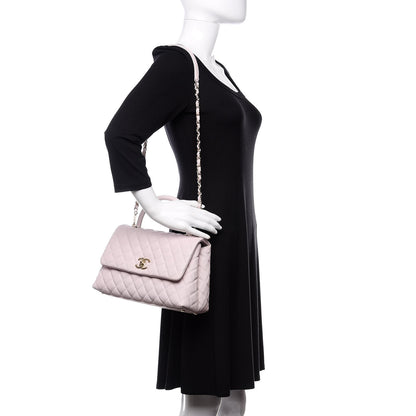 Chanel Caviar Quilted Small Coco Handle Flap Lilas Lilac 2 of 12