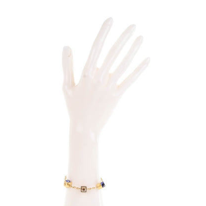 Louis Vuitton Swarovski Gamble Bracelet Azur Gold 2 of 6