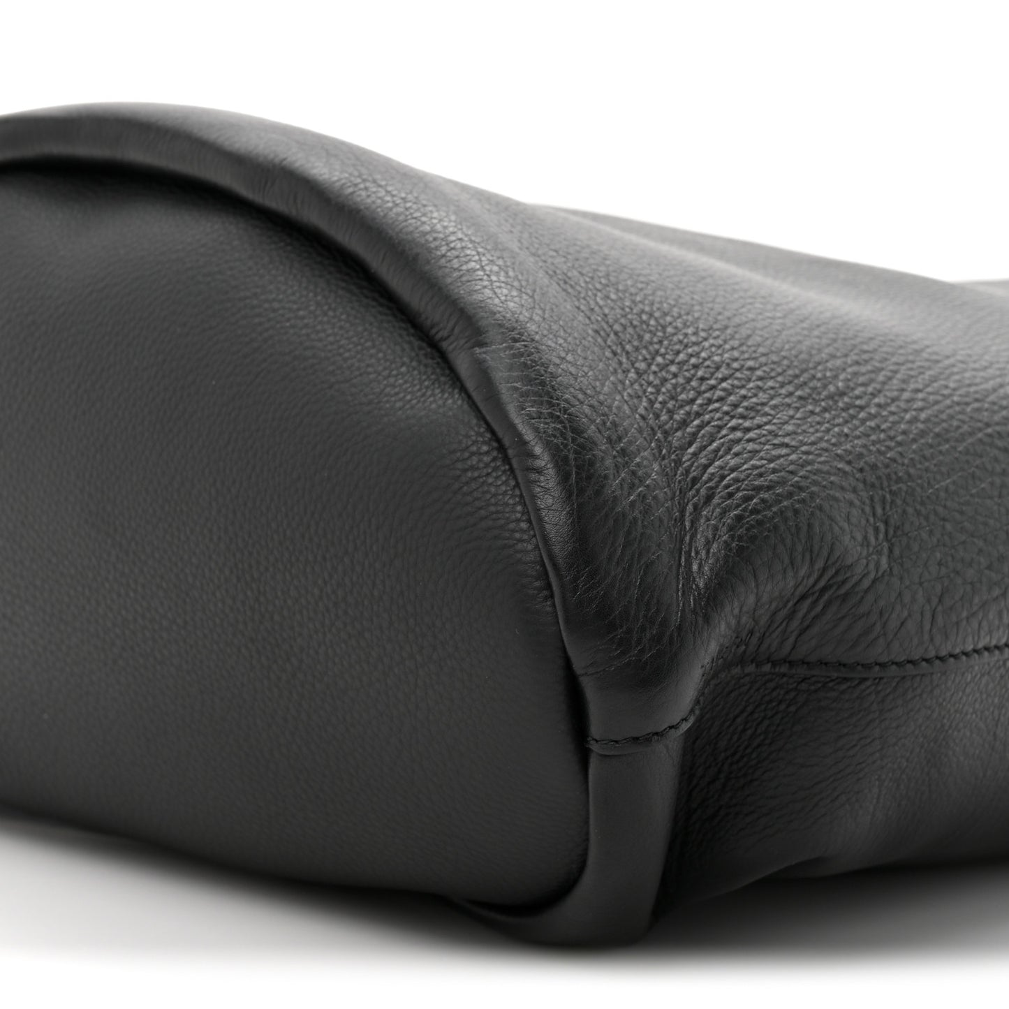 Grained Calfskin Joe Backpack Black
