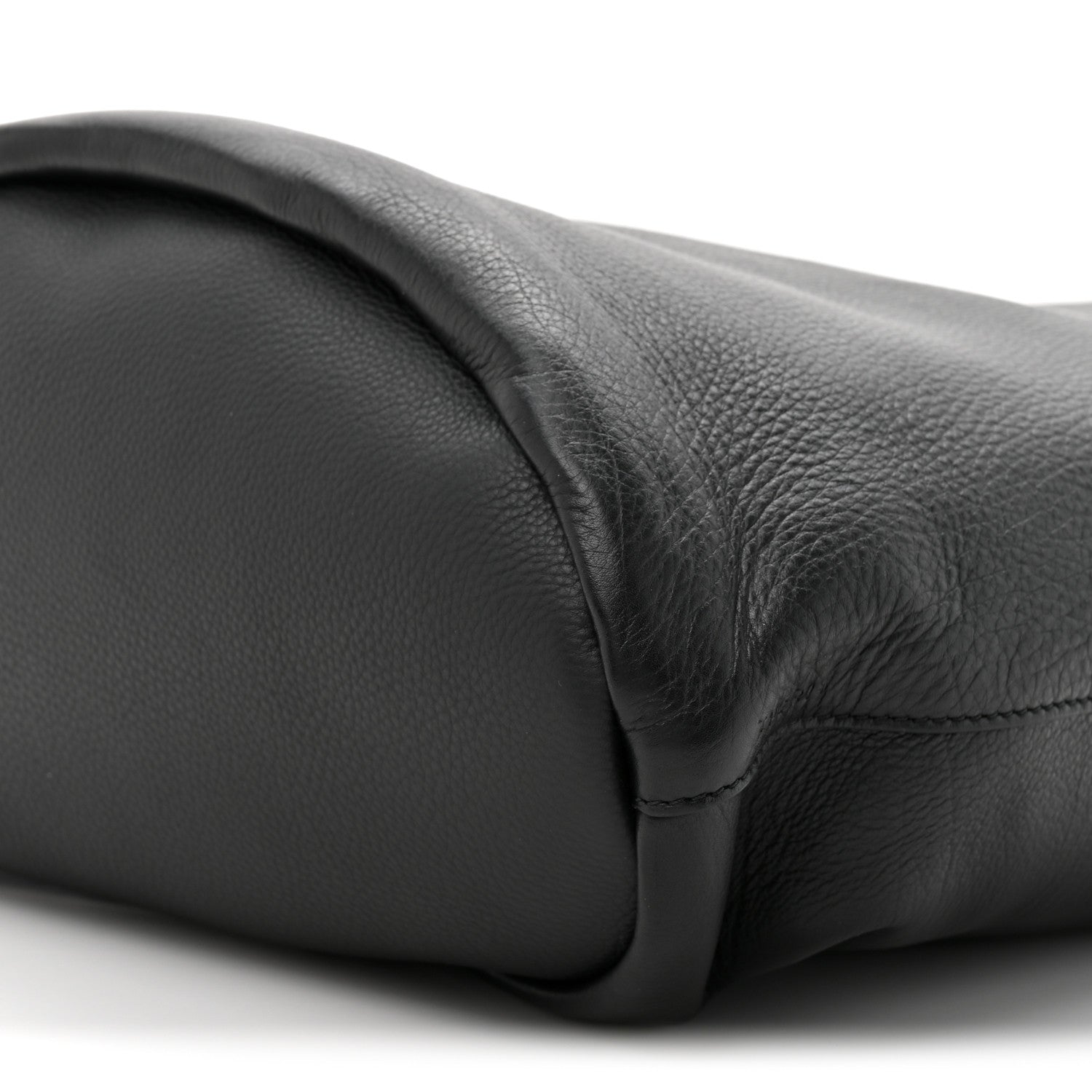 The Row Grained Calfskin Joe Backpack Black 8 of 9