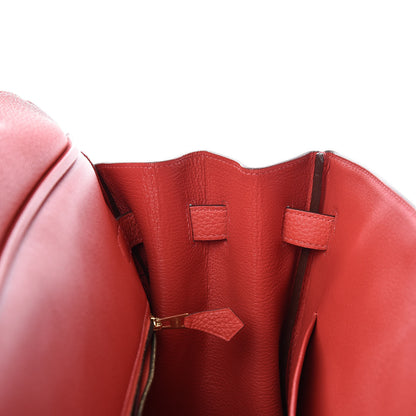 Hermes Togo Birkin 35 Rouge Pivoine 15 of 29