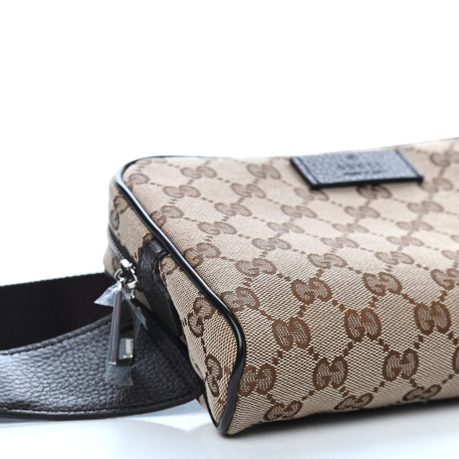 Gucci Monogram Belt Bag Dark Brown 8 of 9