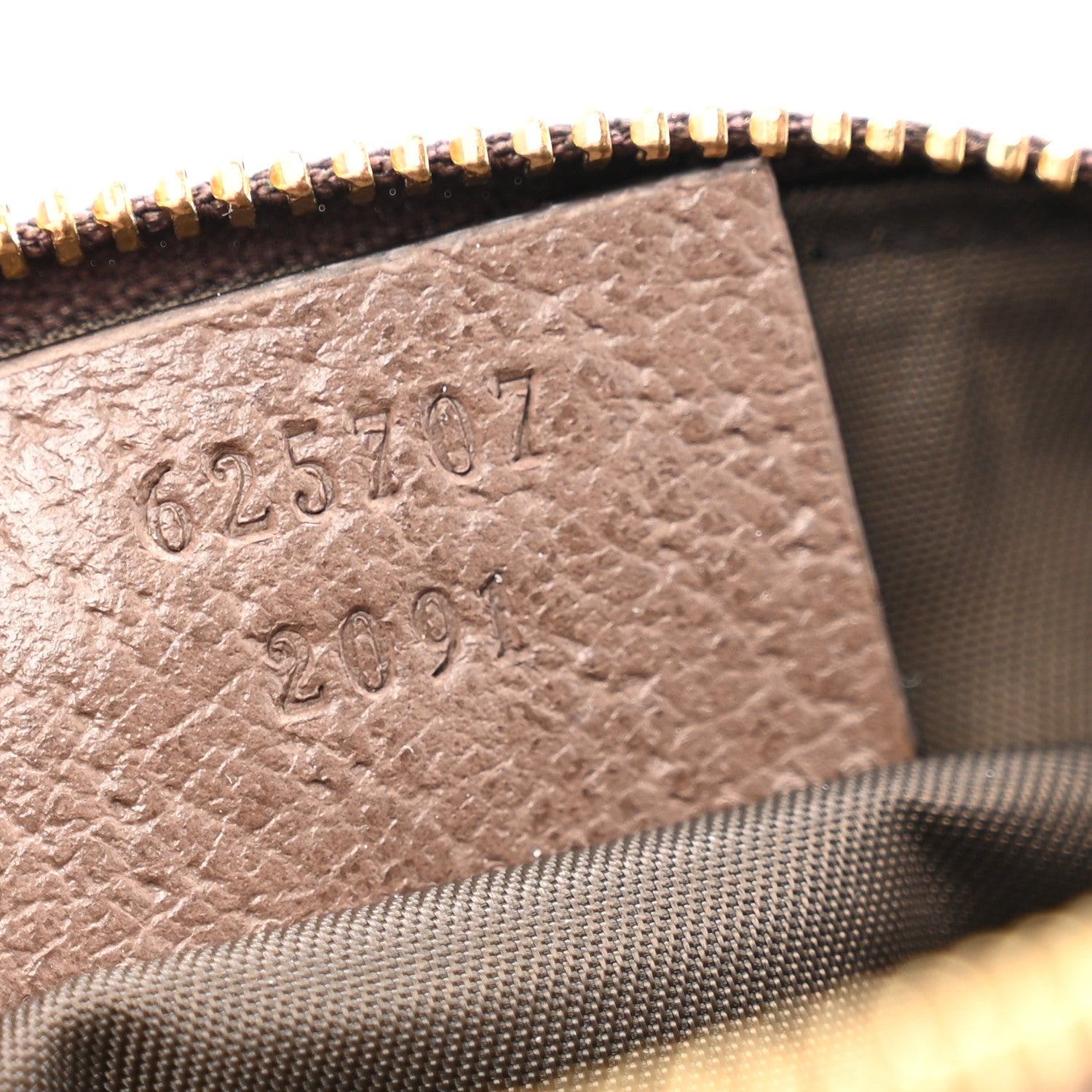 Gucci GG Supreme Monogram Web Ophidia Dome Key Pouch Beige New Acero 7 of 9