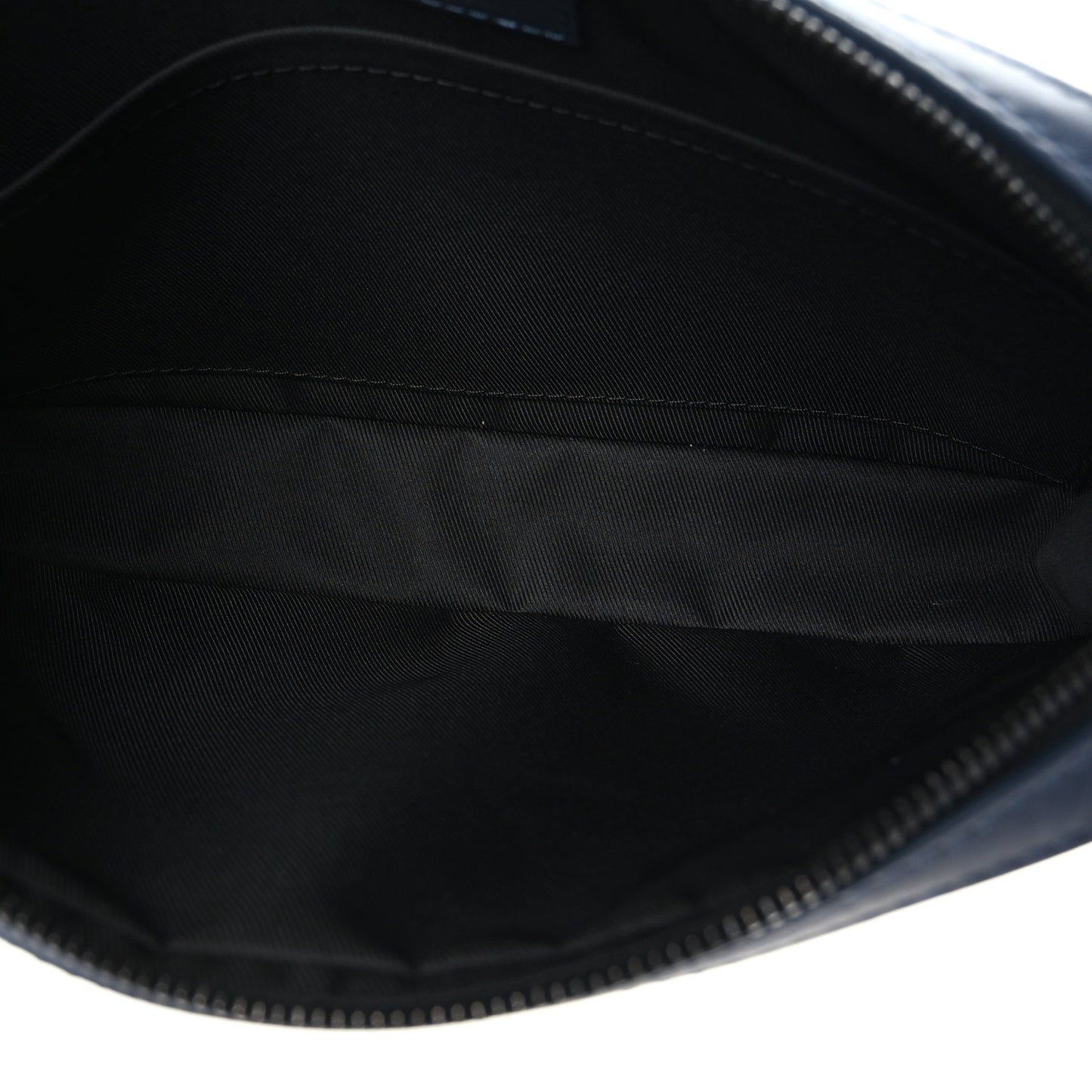 Calfskin Monogram Shadow Duo Messenger Navy Blue