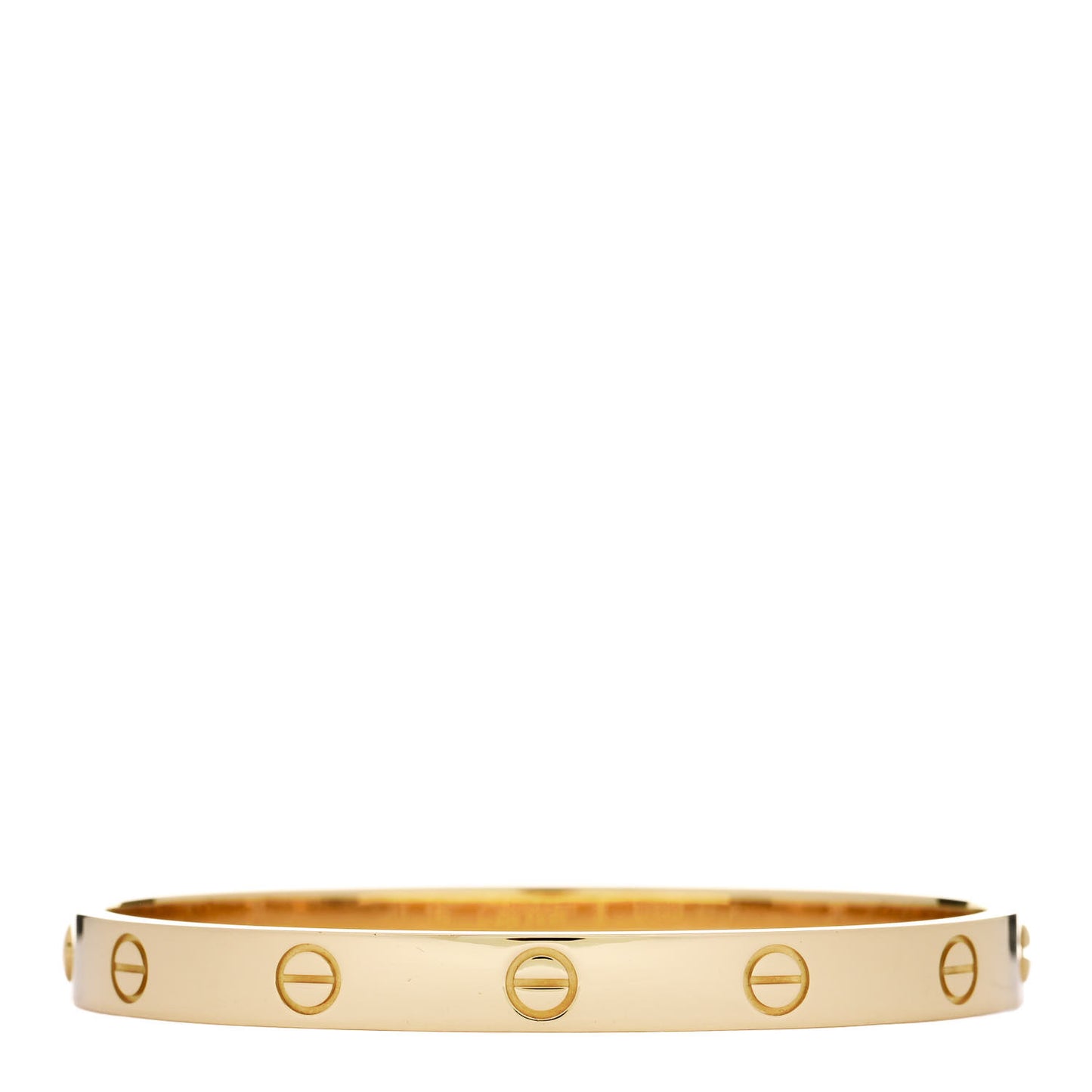 18K Yellow Gold LOVE Bracelet 17