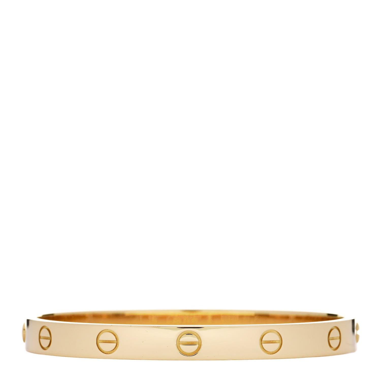 Cartier 18K Yellow Gold LOVE Bracelet 17 2 of 7
