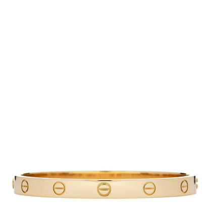 Cartier 18K Yellow Gold LOVE Bracelet 17 2 of 7