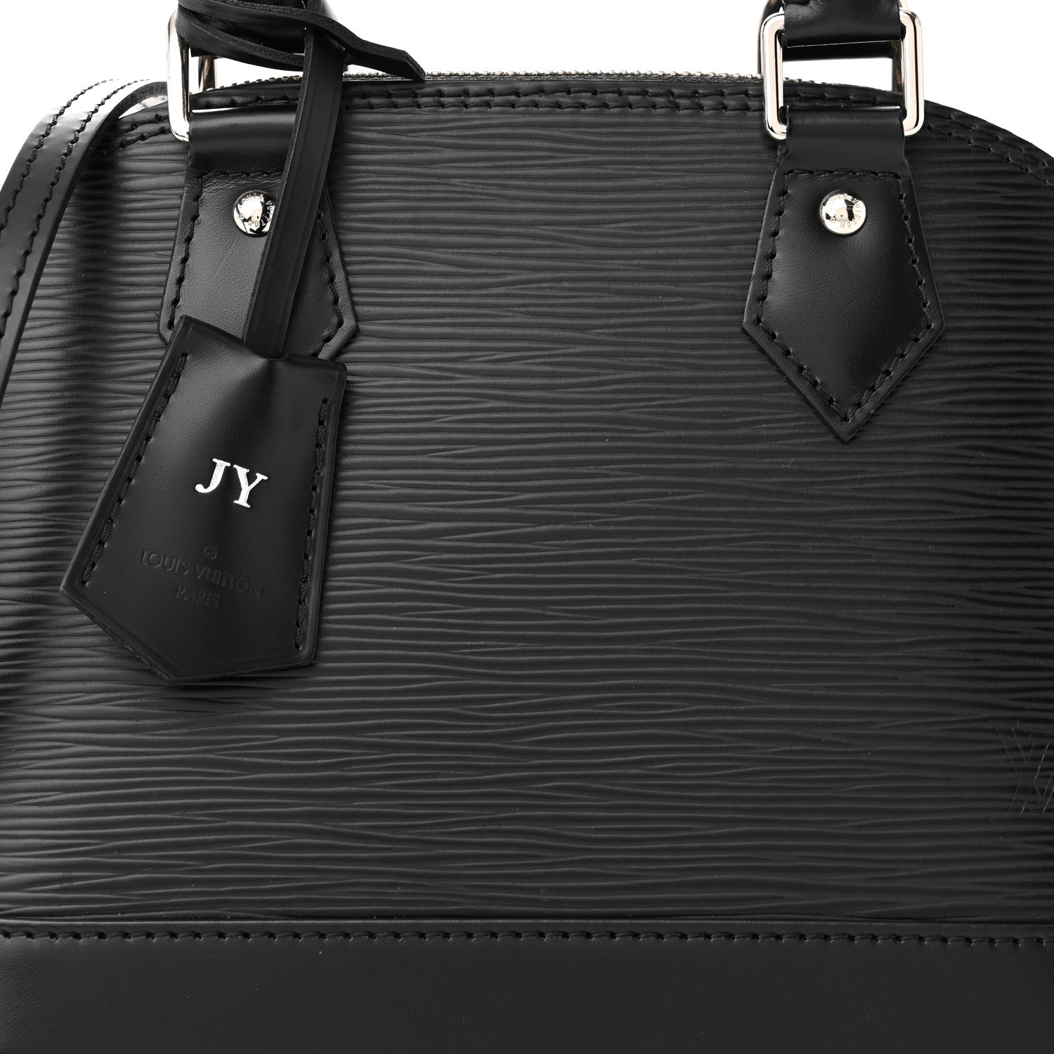 Louis Vuitton Epi Alma BB Black 7 of 11