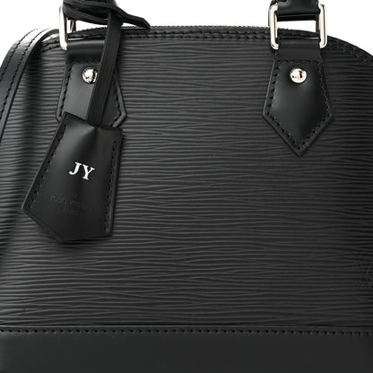 Louis Vuitton Epi Alma BB Black 7 of 11