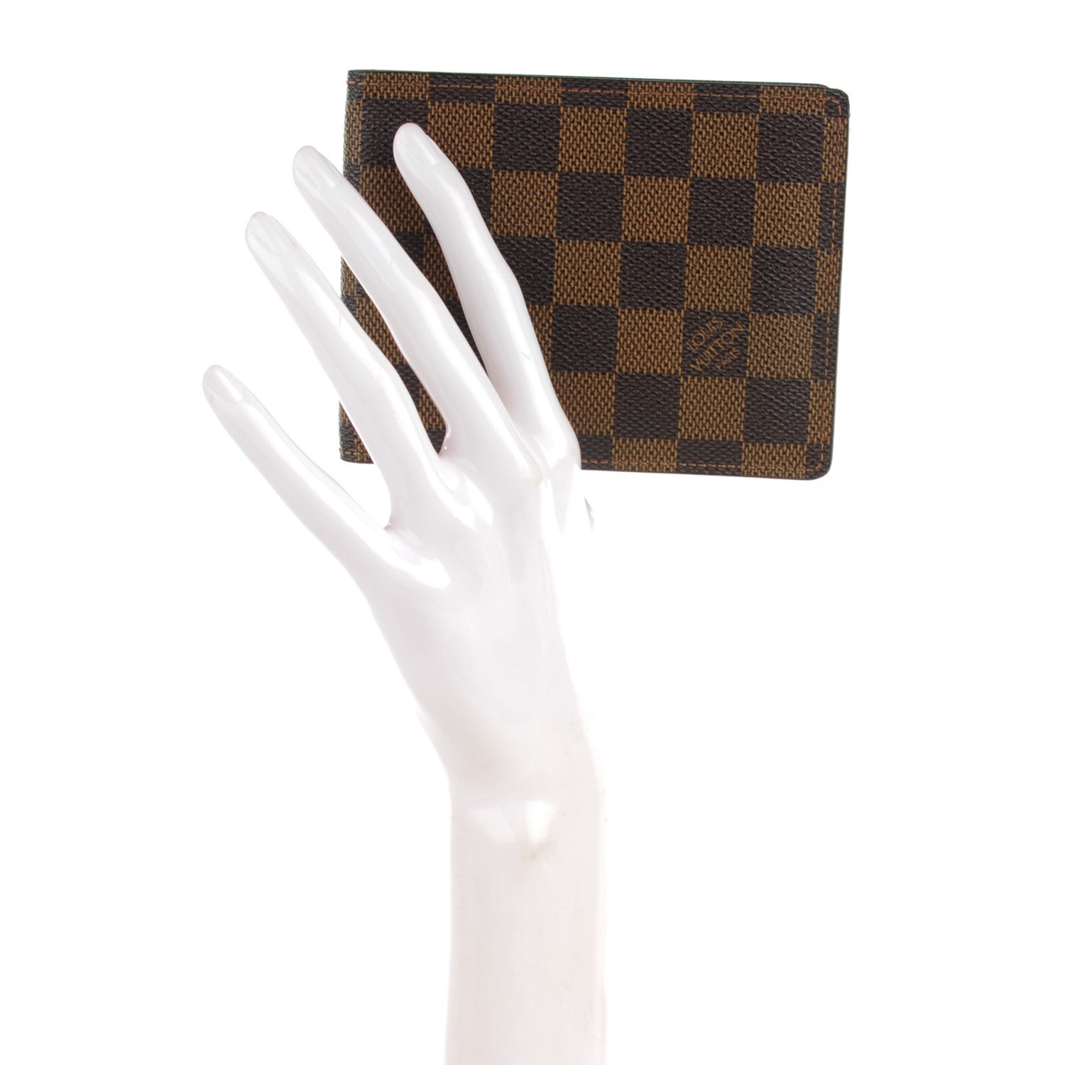 Louis Vuitton Damier Ebene Porte-Billets Mens Billfold Wallet 2 of 7