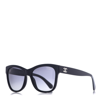 Chanel Polarized Square CC Sunglasses 5380 Black 1 of 7