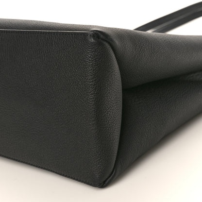 Louis Vuitton Grained Calfskin Lockme Shopper Black 11 of 14