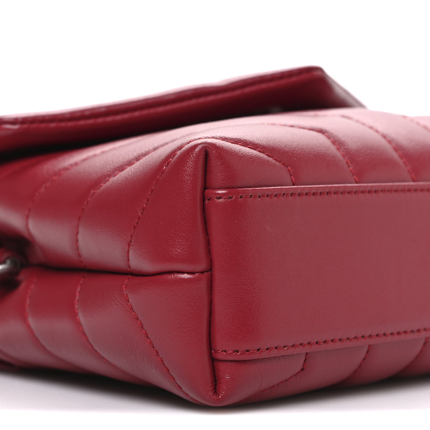 Calfskin Y Quilted Monogram Toy Loulou Crossbody Bag New Lipstick