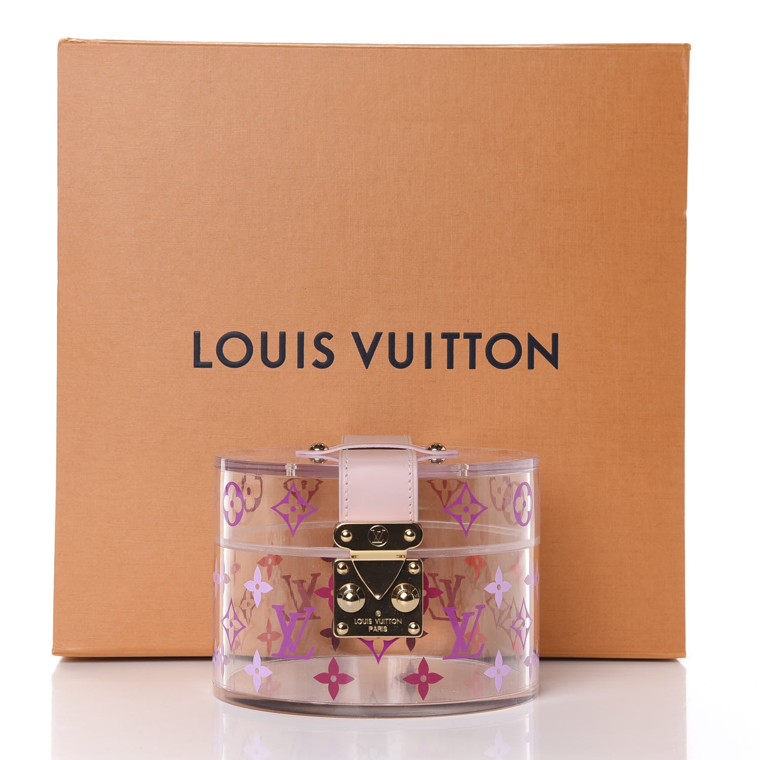 Louis Vuitton Transparent Plexiglass Box Scott Rose Ballerine 9 of 9