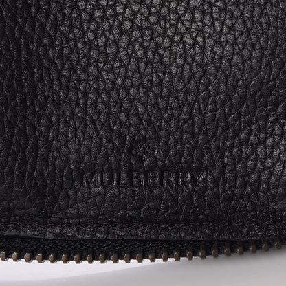 Mulberry Silky Calf Zip Around Coat Wallet Midnight Black 6 of 9