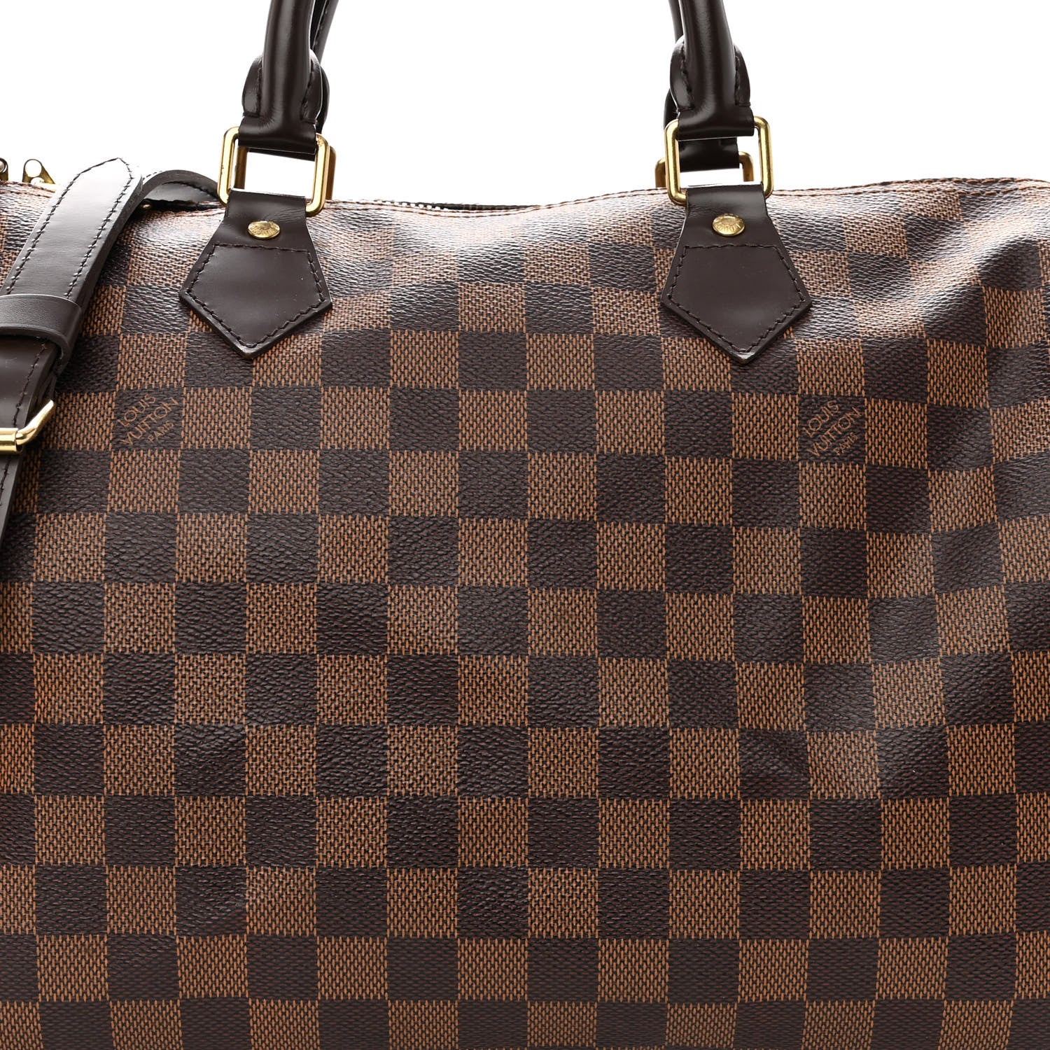 Louis Vuitton Damier Ebene Speedy Bandouliere 30 8 of 13