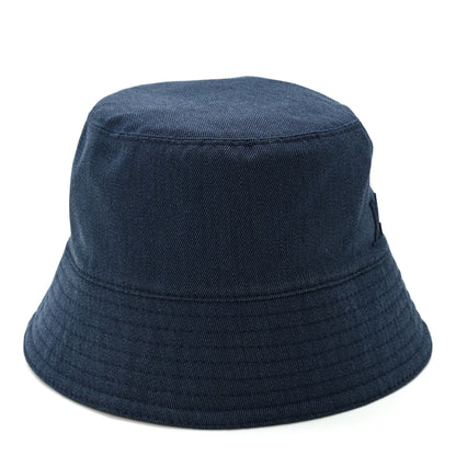 Louis Vuitton Nylon Wool Monogram Reversible MNG Rain Bucket Hat M Black Navy 6 of 16