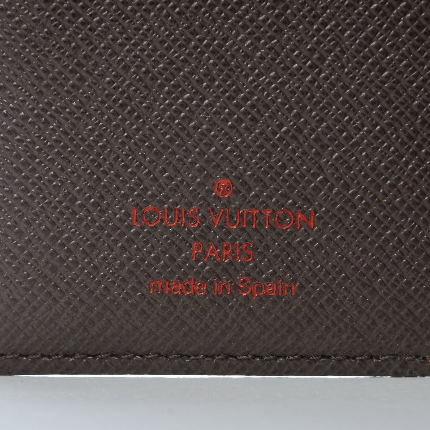Louis Vuitton Damier Ebene Small Ring Agenda Cover 6 of 9