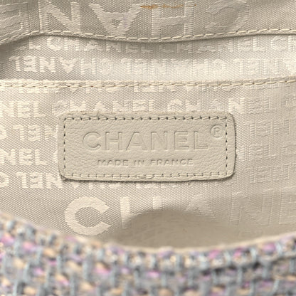 Chanel Tweed Medium Fantasy Flap Grey 6 of 12
