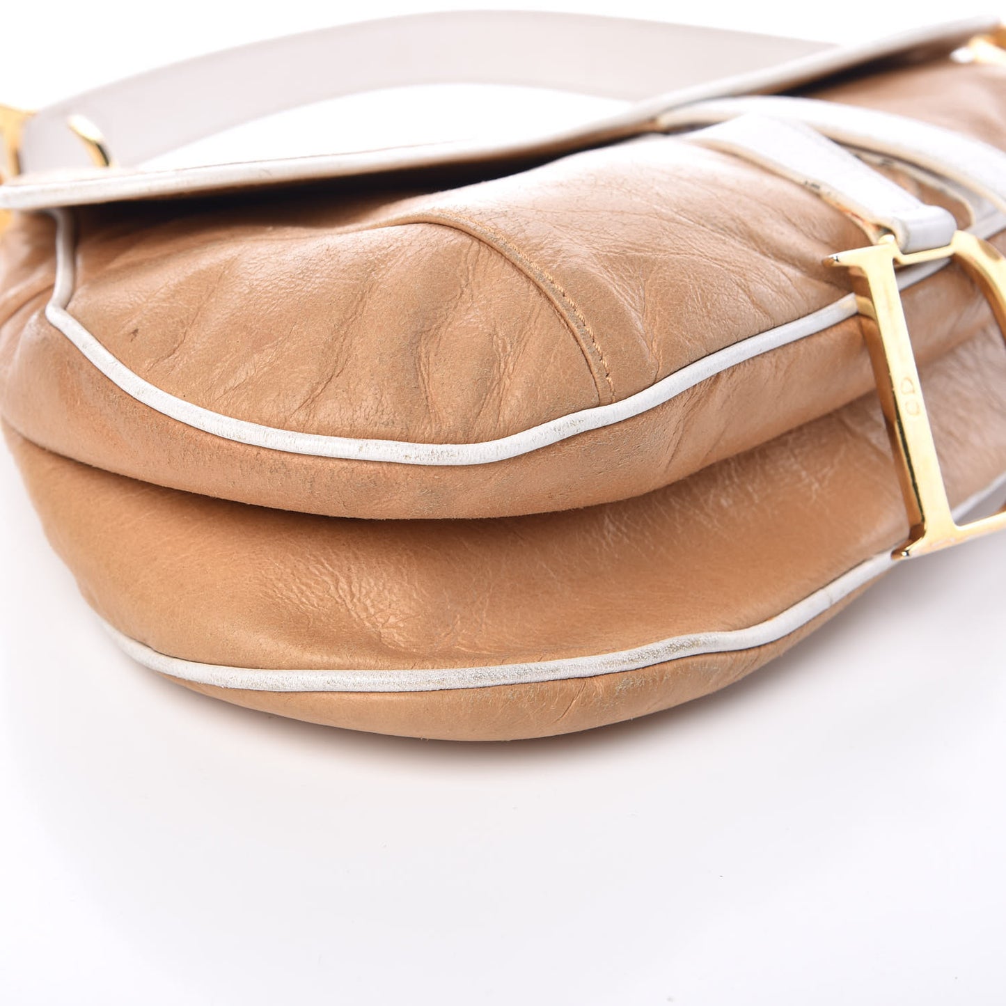 Calfskin Saddle Bag Brown