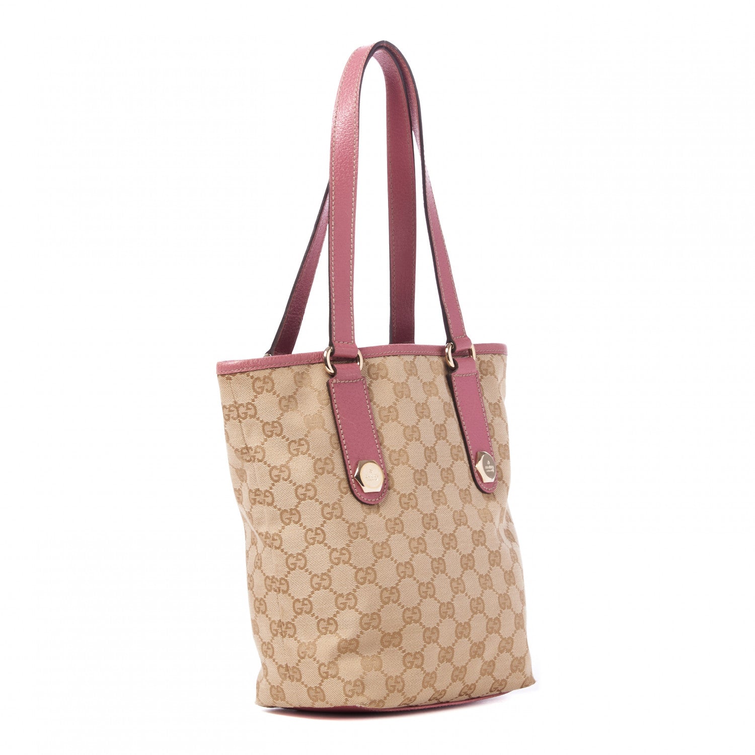 Gucci Monogram Small Charmy Tote Pink 2 of 8