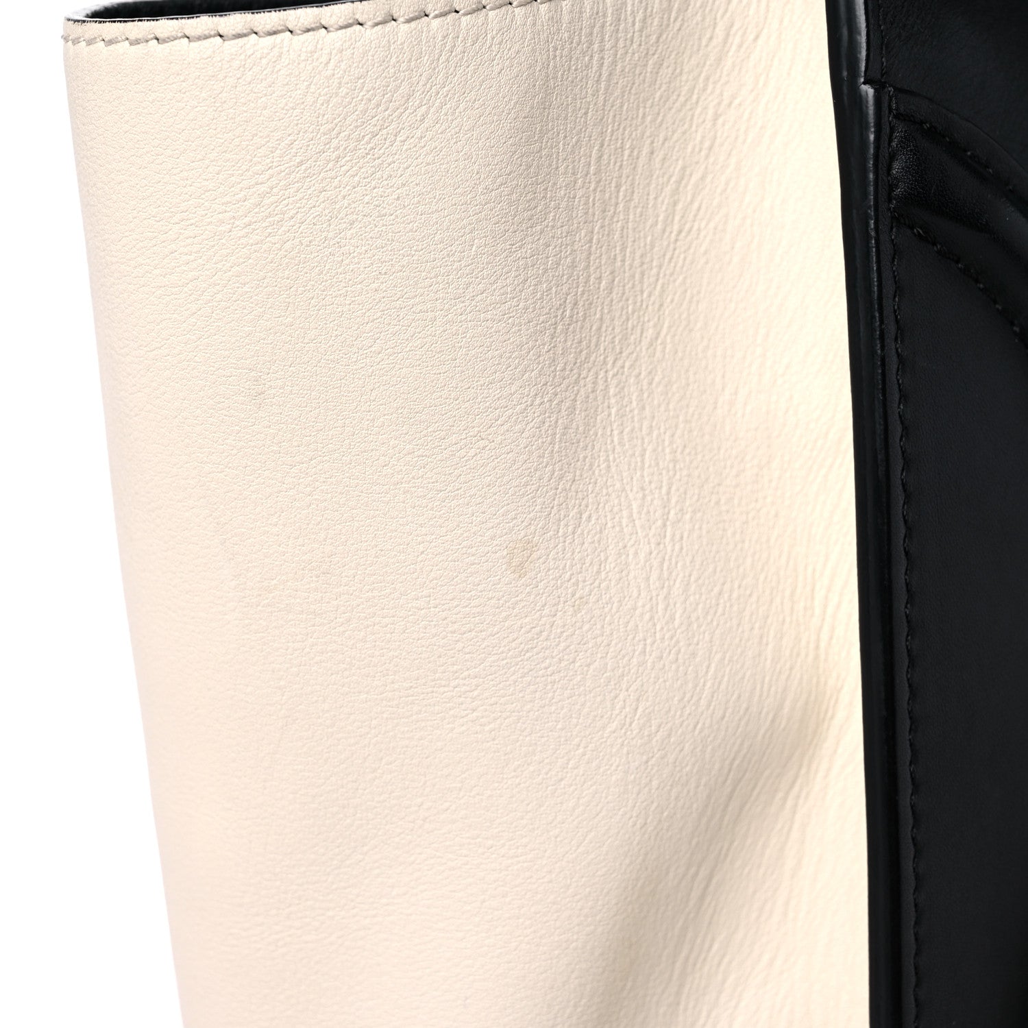 Celine Velluto Calfskin Tri-Color Mini Luggage Vanilla 31 of 37