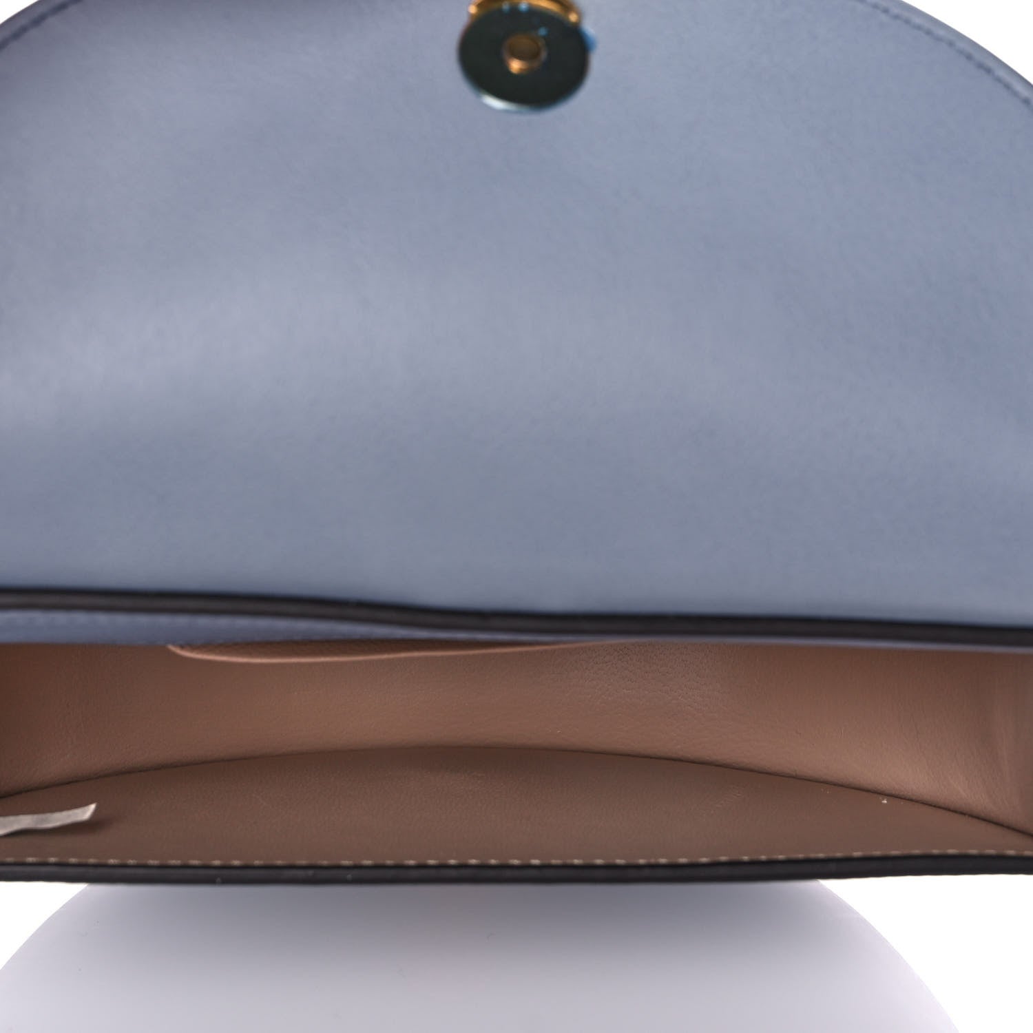 Chloe Calfskin Small Nile Bracelet Minaudiere Bag Washed Blue 5 of 11