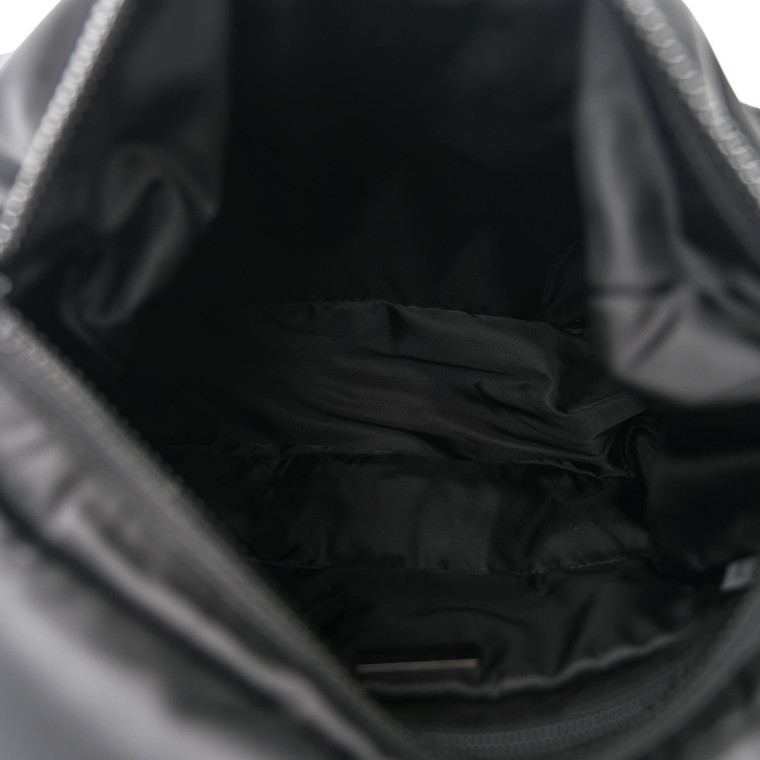 Prada Tessuto Nylon Logo Messenger Bag Black 5 of 11